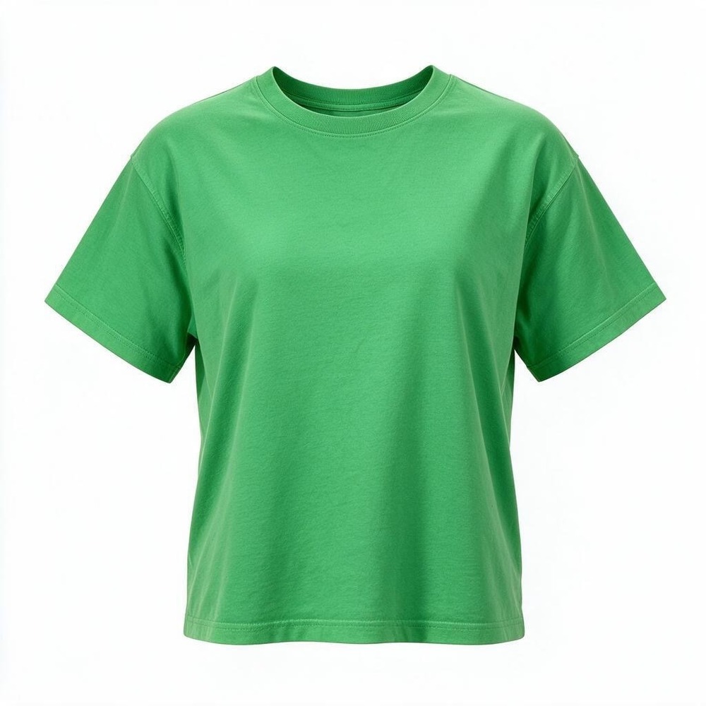 NWT American Vintage Fizvalley T Shirt Womens S Fluorescent Green Cotton #2000